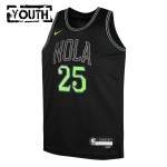 Maillot NBA New Orleans Pelicans Trey Murphy III Nike 2025-26 City Edition Noir Swingman - Enfant